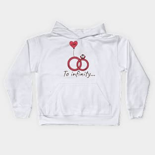 Valentine's Day Gift For Couples T-Shits Kids Hoodie